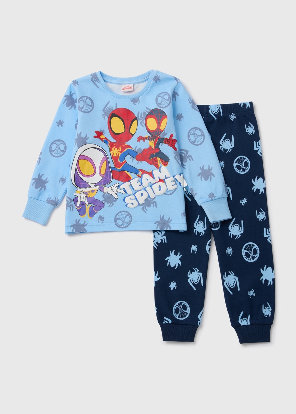 Marvel Kids Blue Spidey & Friends Pyjama Set (9mths-6yrs)
