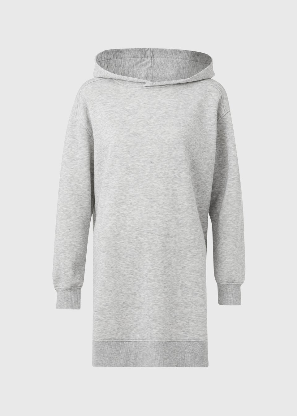 Grey Longline Hoodie
