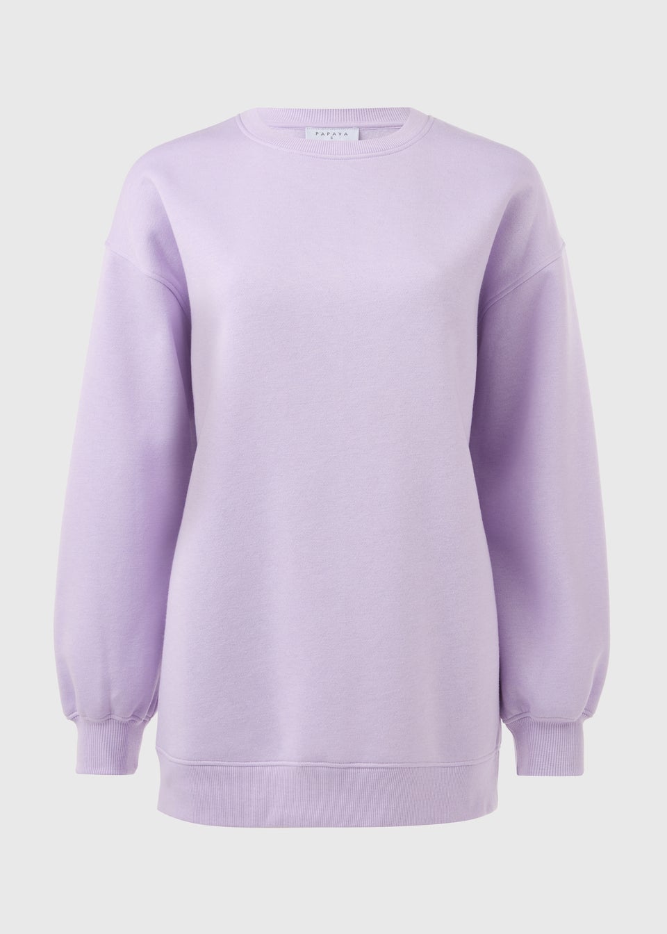Lilac oversized sweatshirt discount