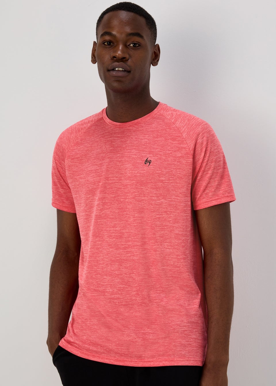 Souluxe Pink Basic Dual Tone T-Shirt