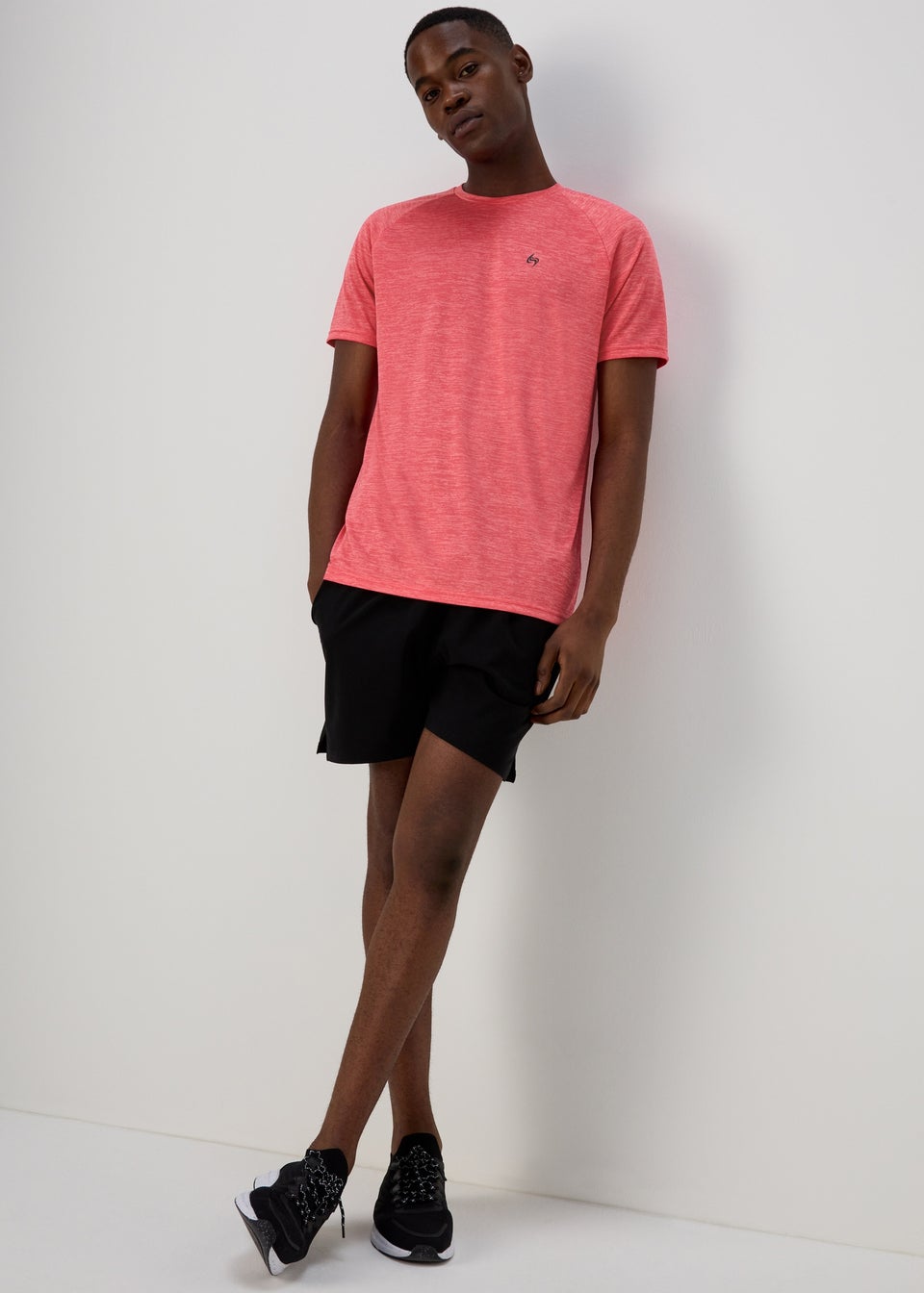 Souluxe Pink Basic Dual Tone T-Shirt