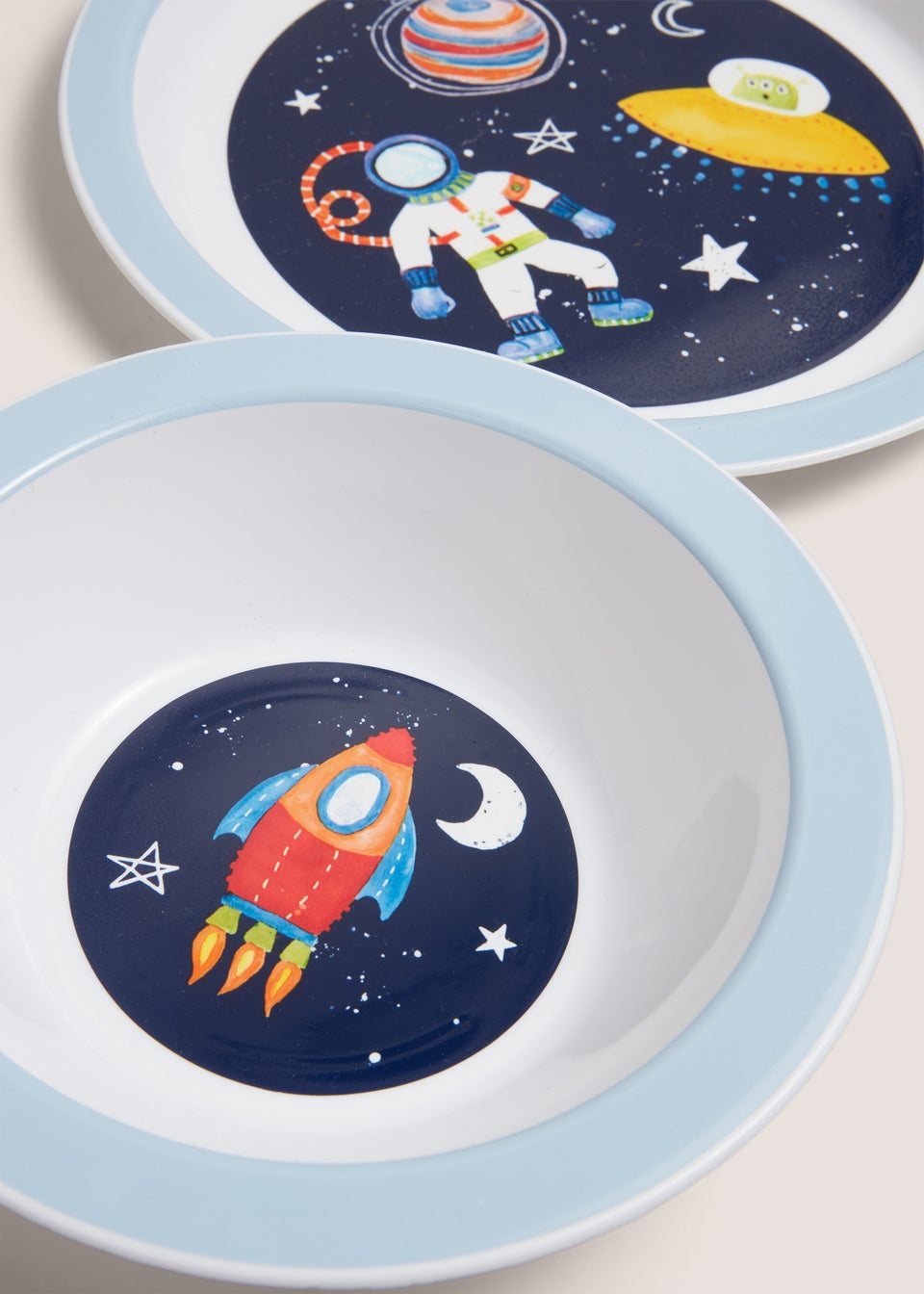Kids 2 Piece Space Dinner Set