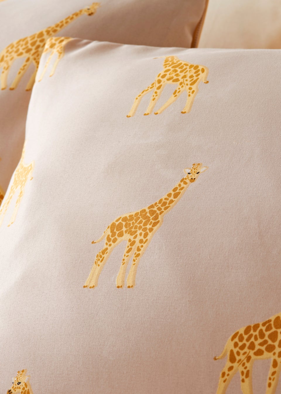 Natural Giraffe Duvet Covers