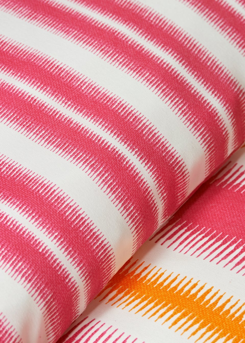 Pink Global Stripe Duvet Set