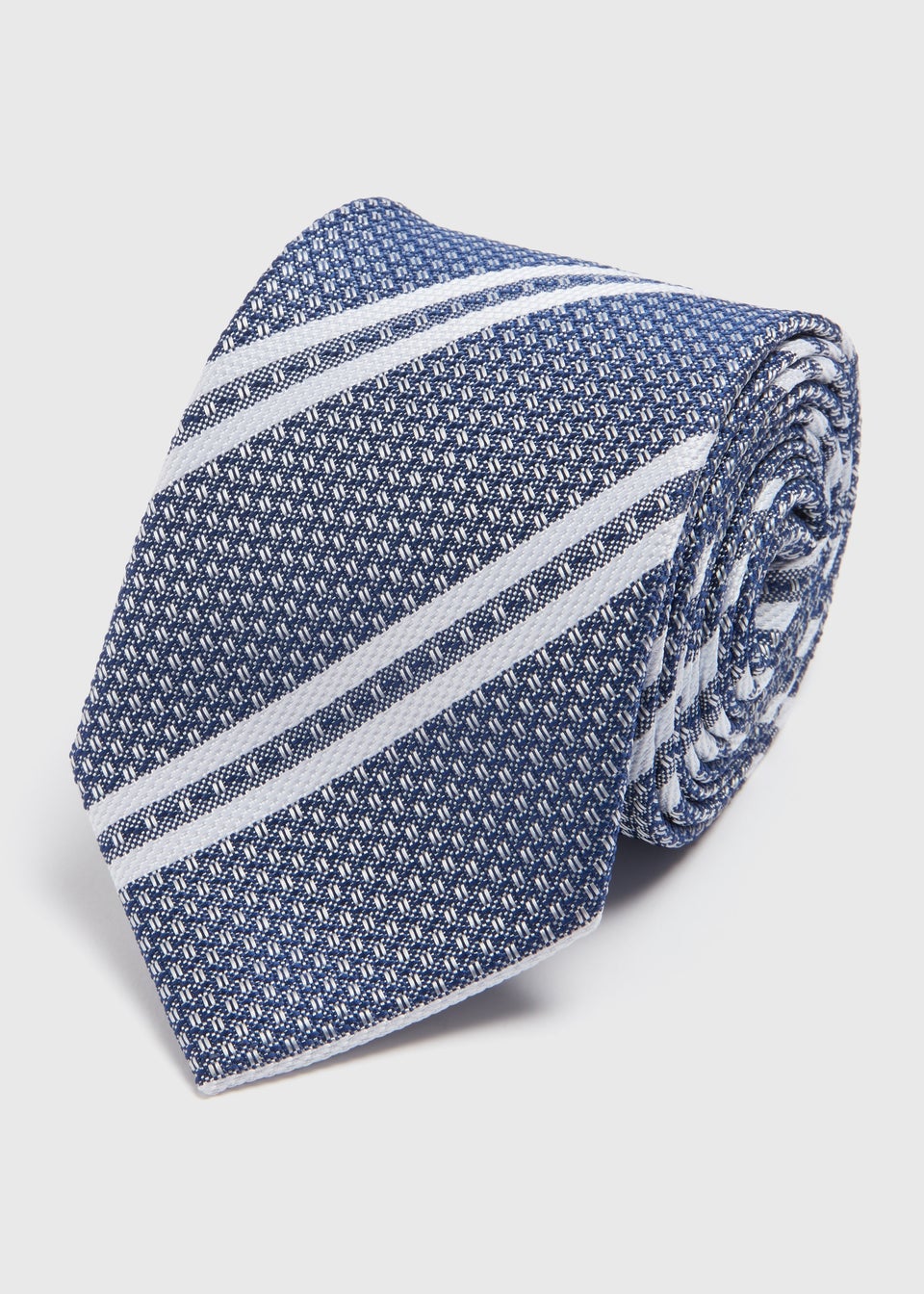 Taylor & Wright Navy Stripe Design Tie