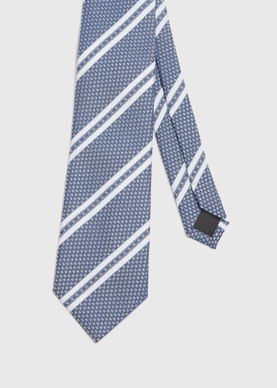 Taylor & Wright Navy Stripe Design Tie