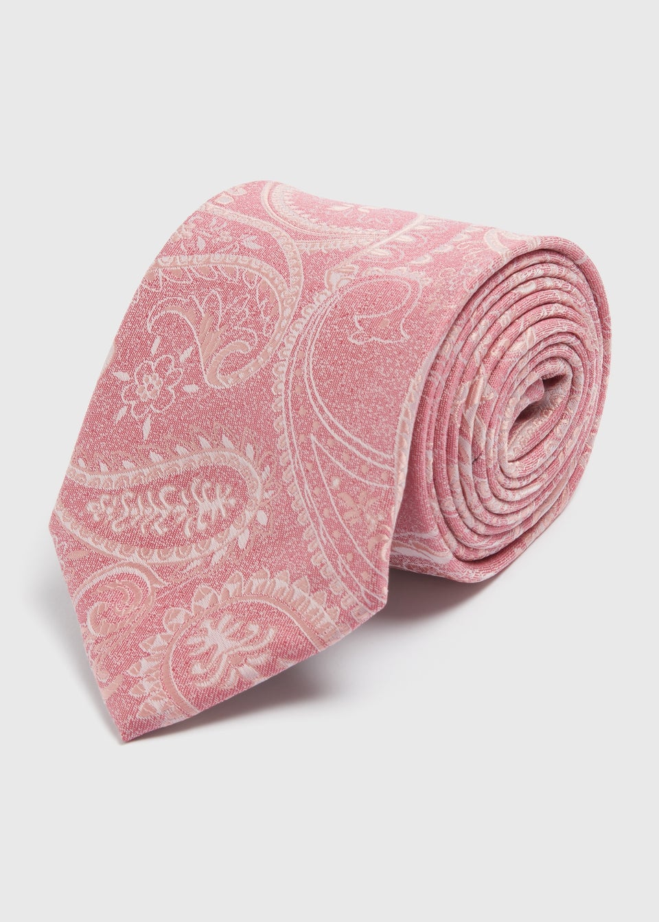 Pink Paisley Design Tie