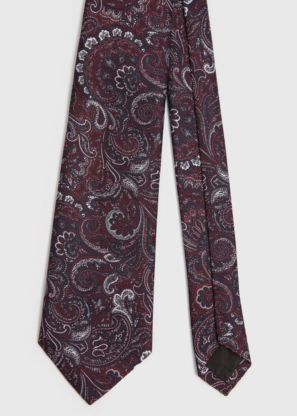 Taylor & Wright Burgundy Paisley Design Tie