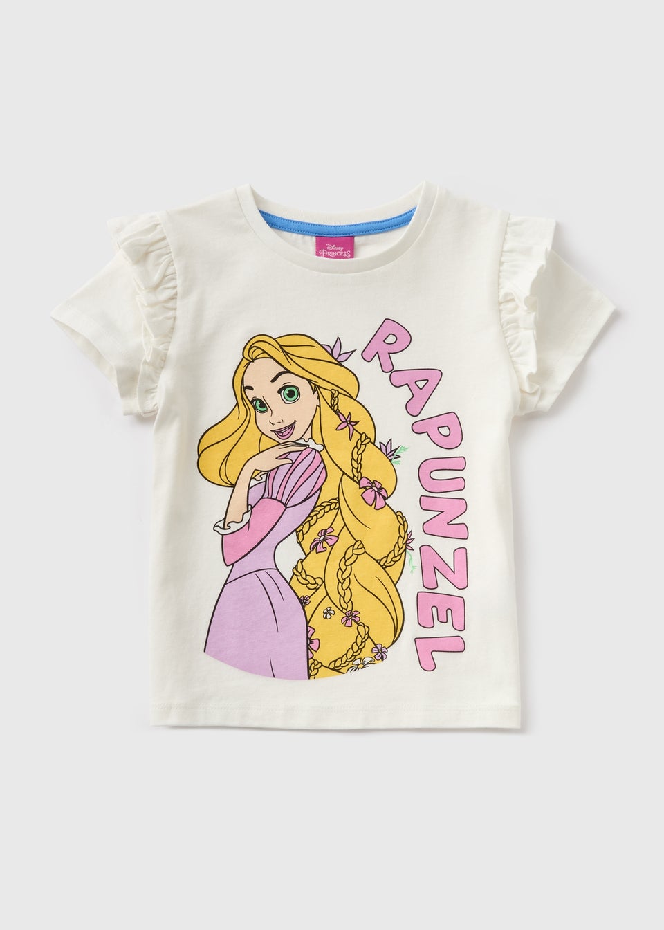 Disney Girls White Rapunzel T-Shirt (1-8yrs)