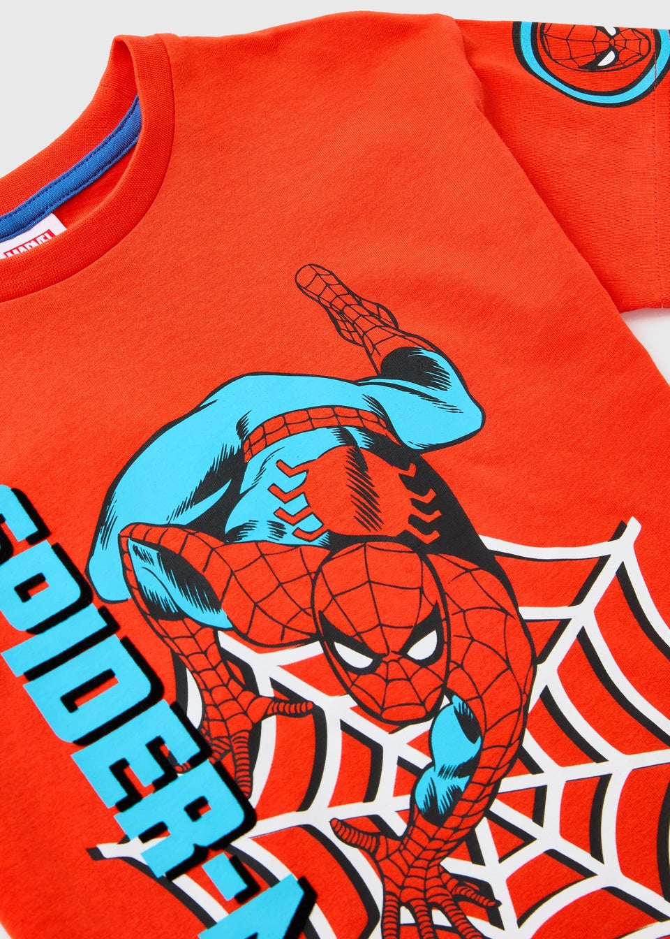 Marvel Boys Red Spiderman T-Shirt (1-8yrs)