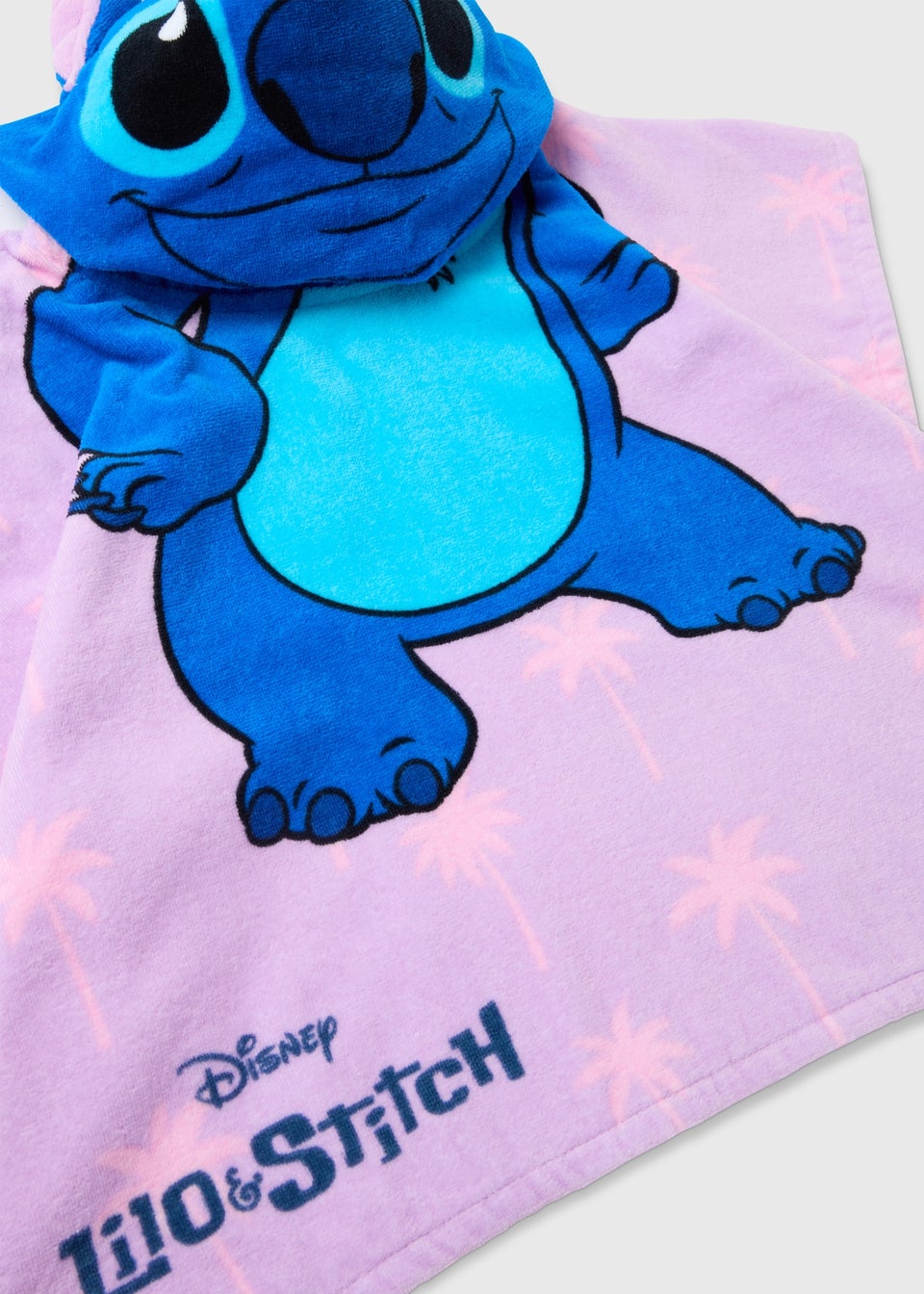Disney Kids Lilac Stitch Poncho