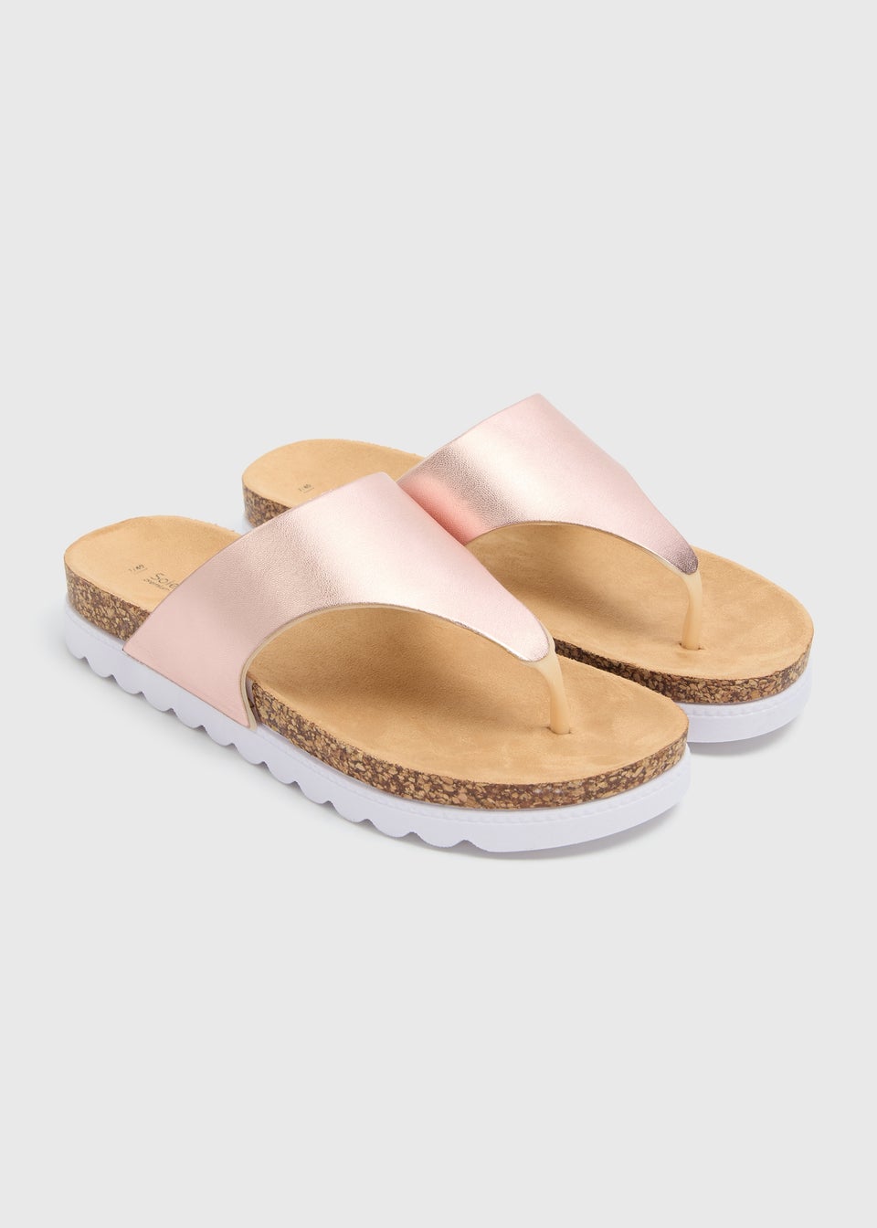 Soleflex Rose Foot Bed Sandals