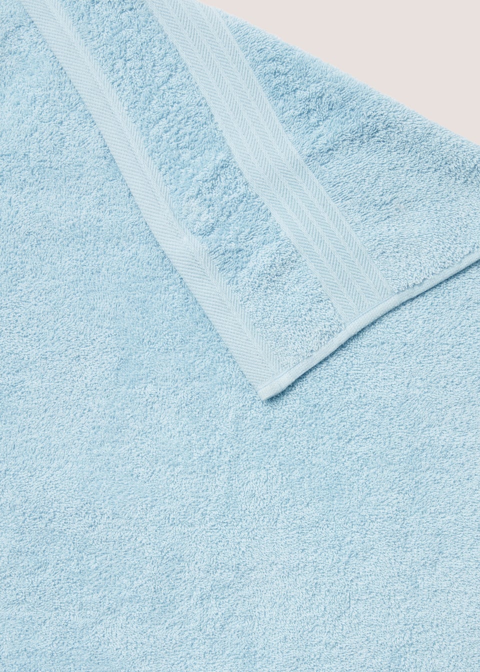 Blue 100% Cotton Towels