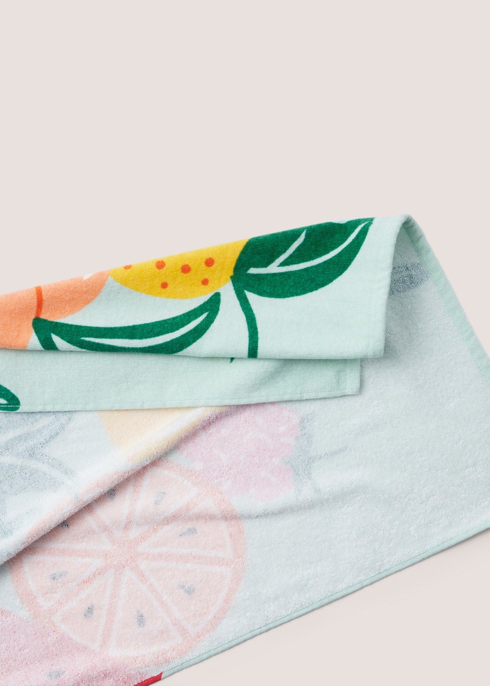 Fruit Print Beach Towel (70cm x 140cm)