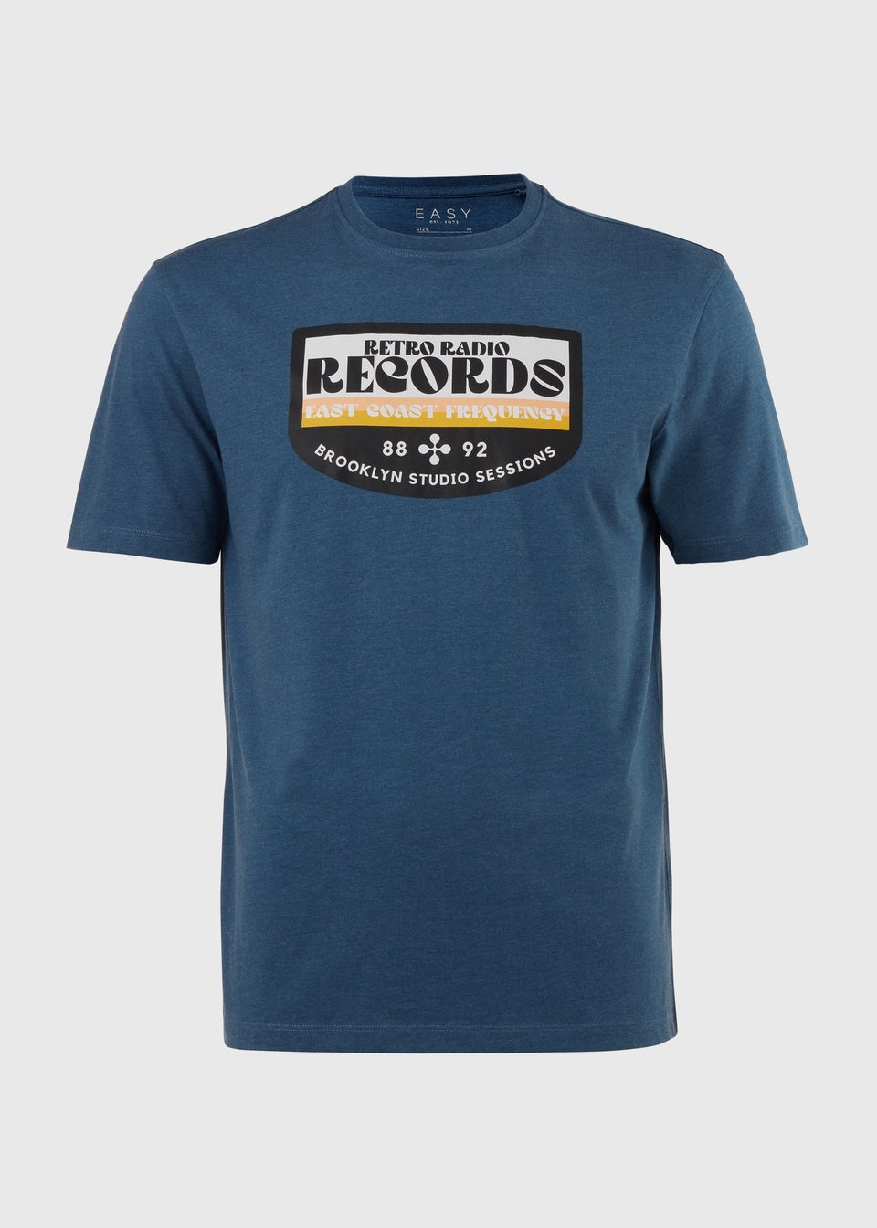 Blue Retro Record T-Shirt