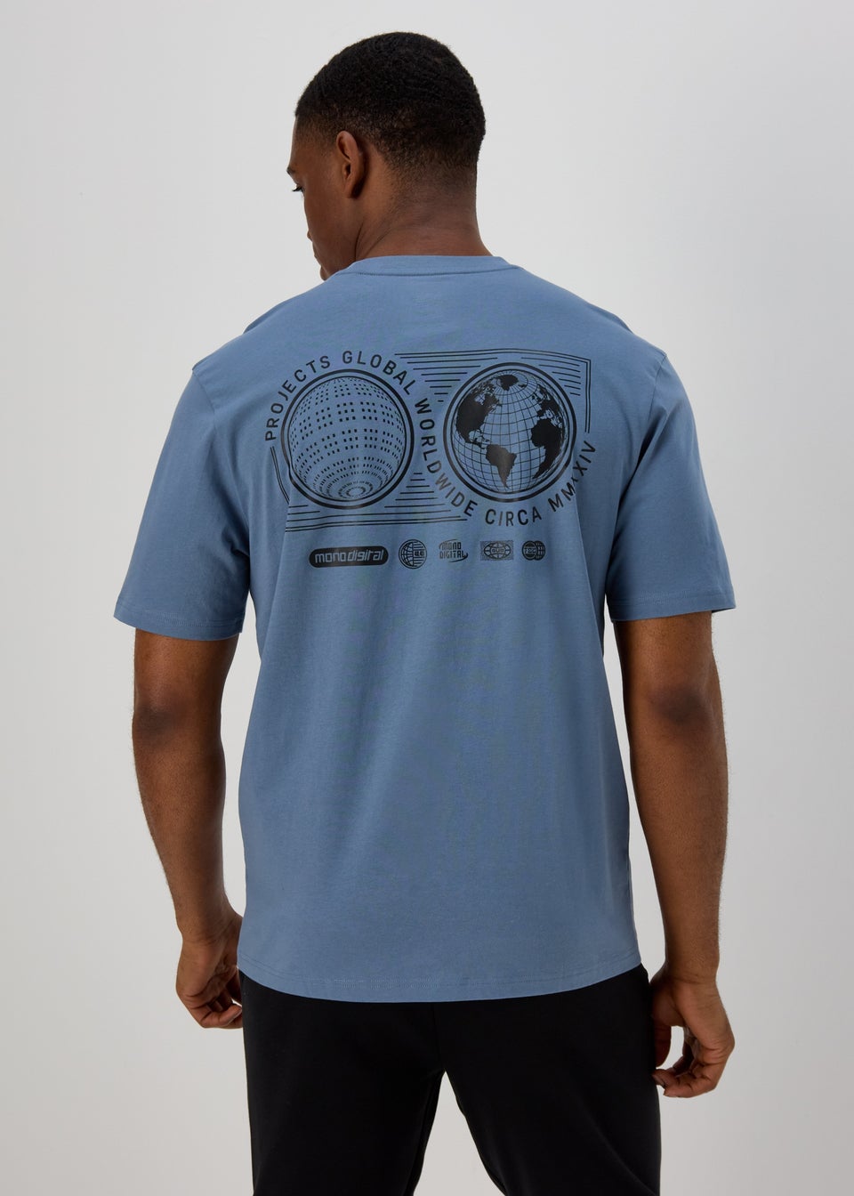US Athletic Blue Graphic T-Shirt