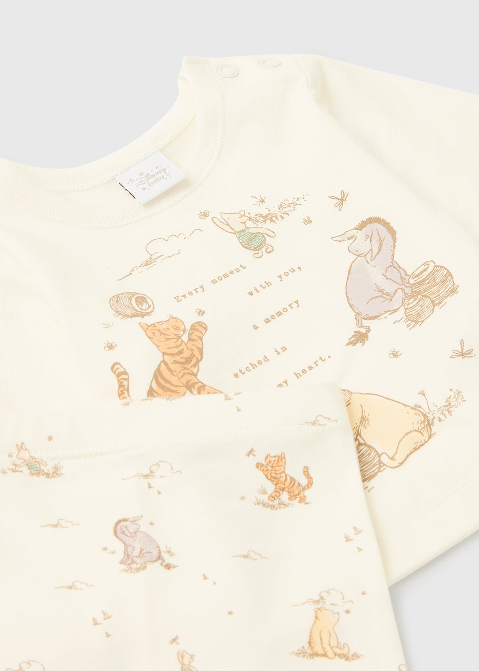 Matalan – Unisex Winnie the Pooh Top & Leggings Set – New Baby Closet