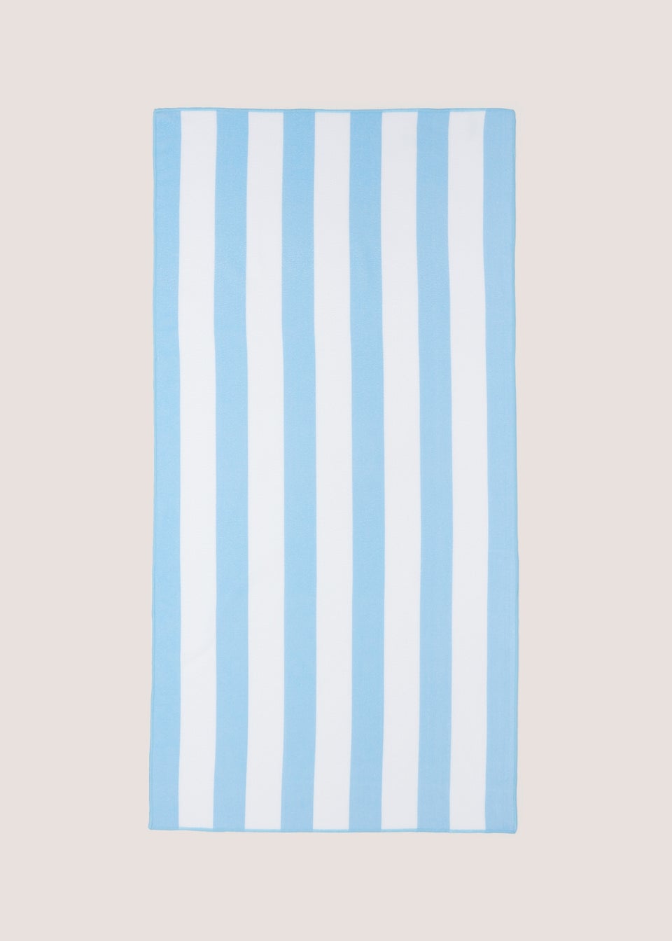 Blue Stripe Design Microfibre Beach Towel