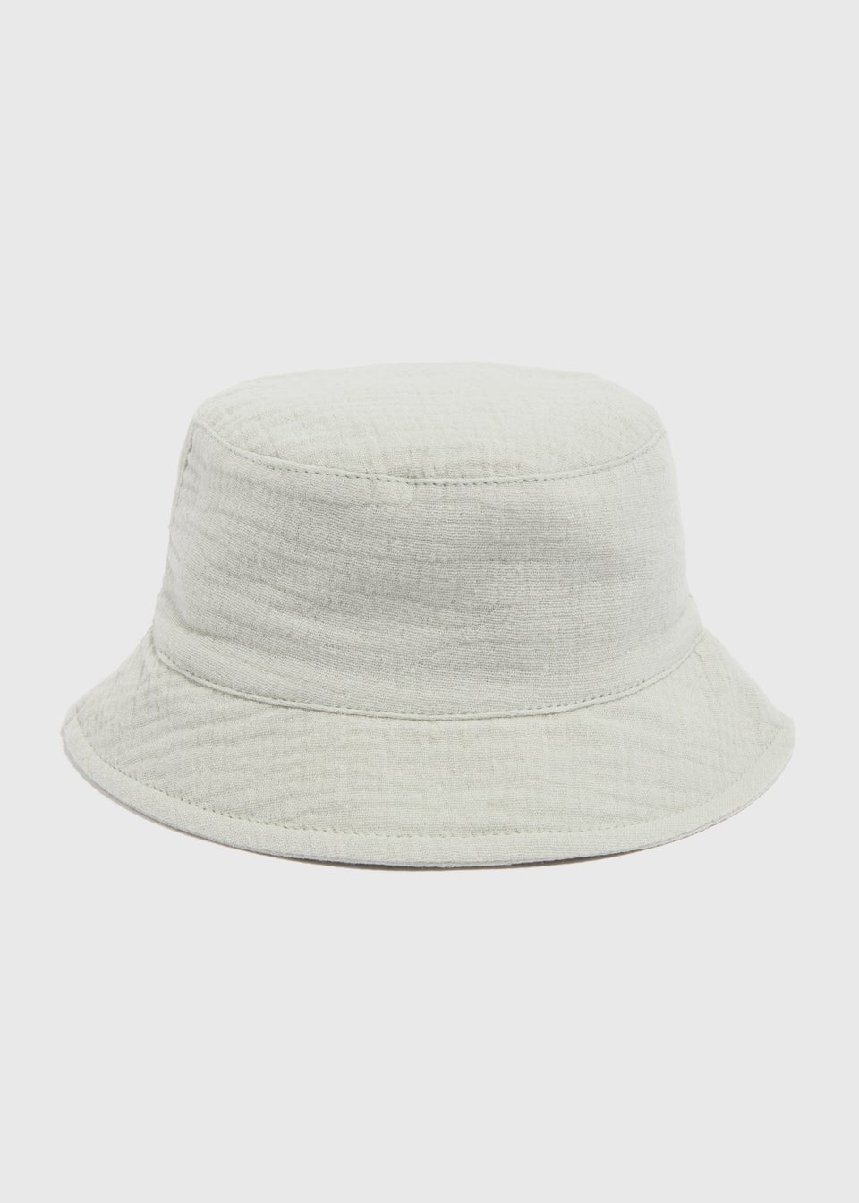 Baby Sage Crinkle Bucket Hat (Newborn-24mths)