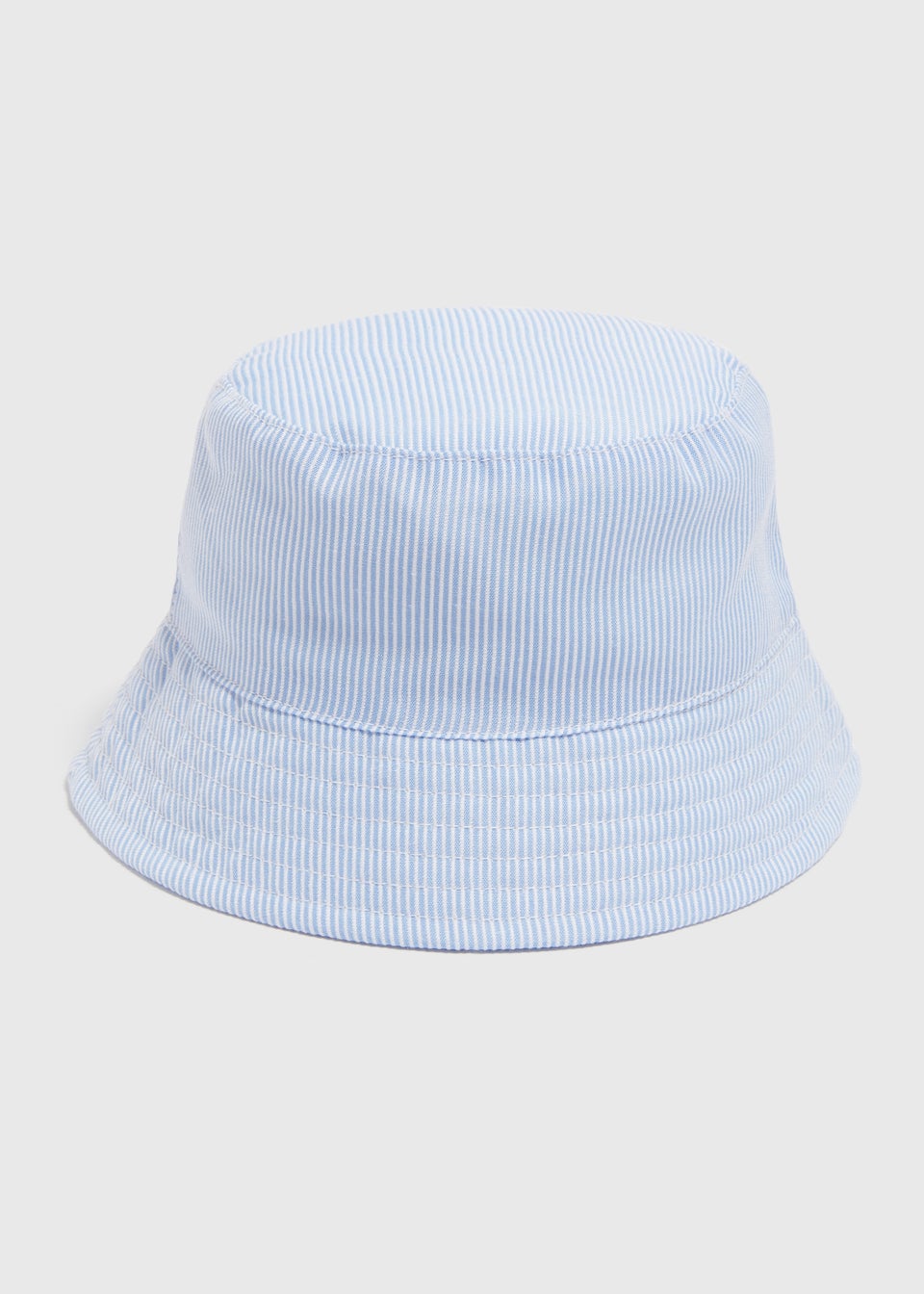 Baby Blue Stripe Bucket Hat (Newborn-24mths)