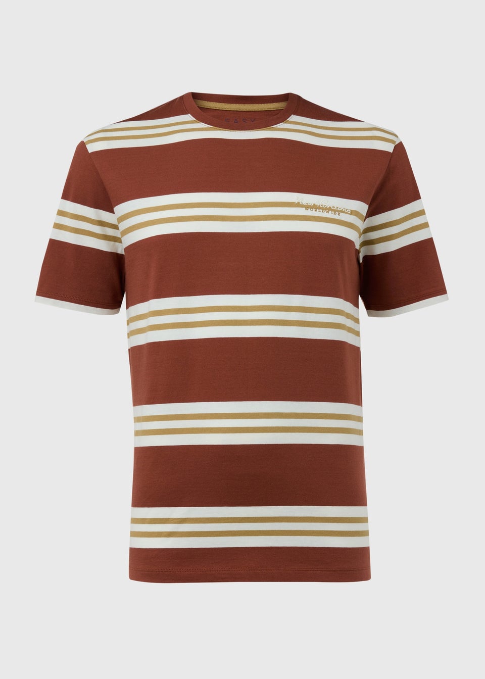 Rust New Horizon Embroidered T-Shirt