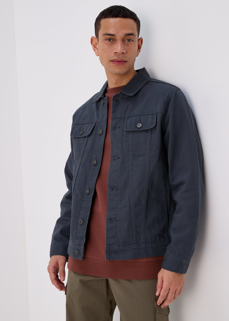 Matalan mens denim jacket hotsell