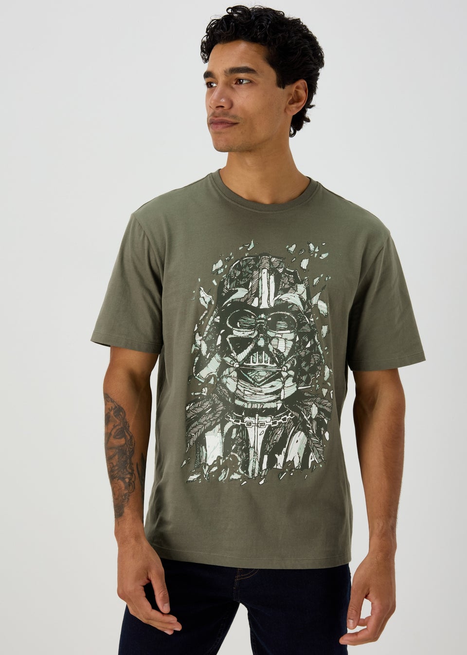 Green Stars Wars Fragment T-Shirt