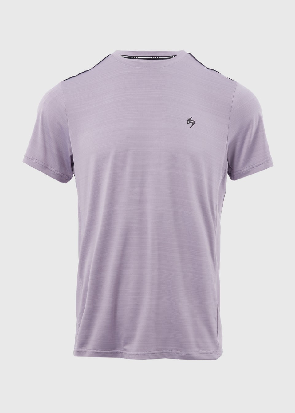 Souluxe Lilac Space Dye Woven T-Shirt