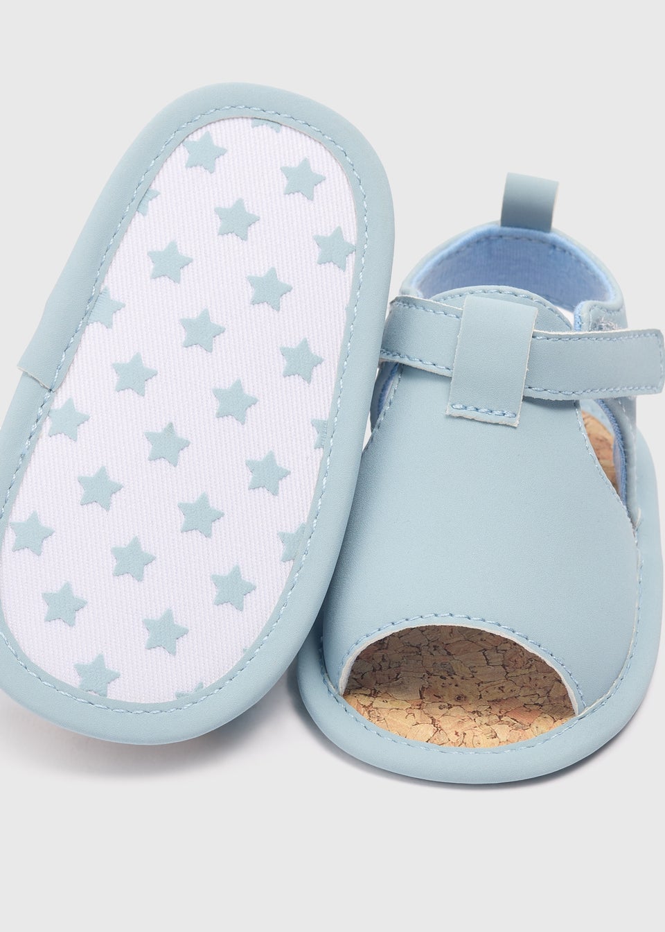 Baby Blue Spanish Sandals (Newborn-18mths)