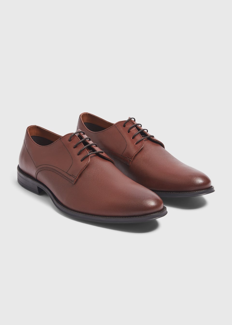 Taylor & Wright Brown Leather Derby Shoes