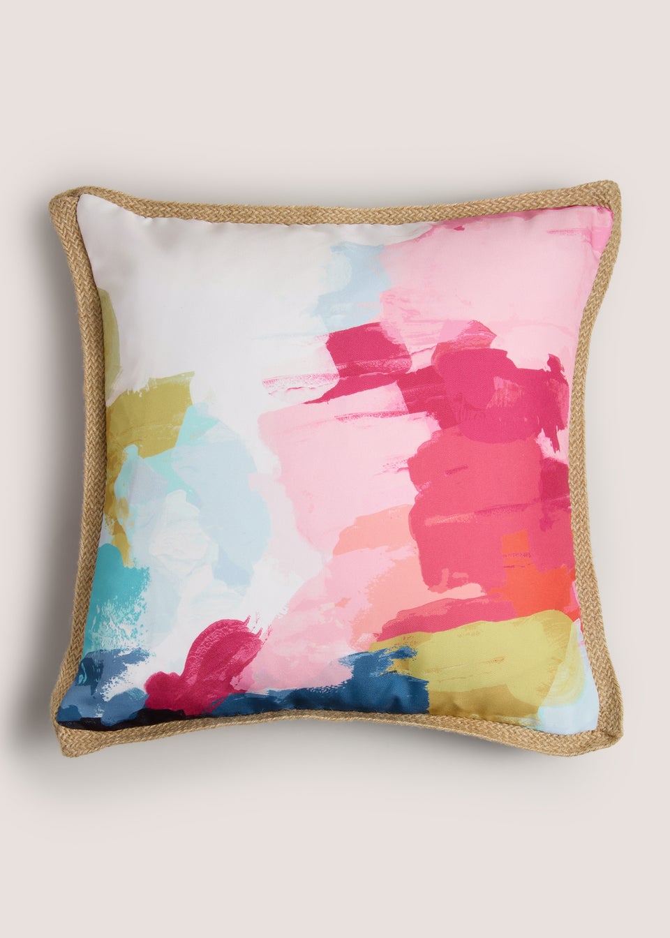 Outdoor Multicolour Sea Splatter Cushion (43cm x 43cm)
