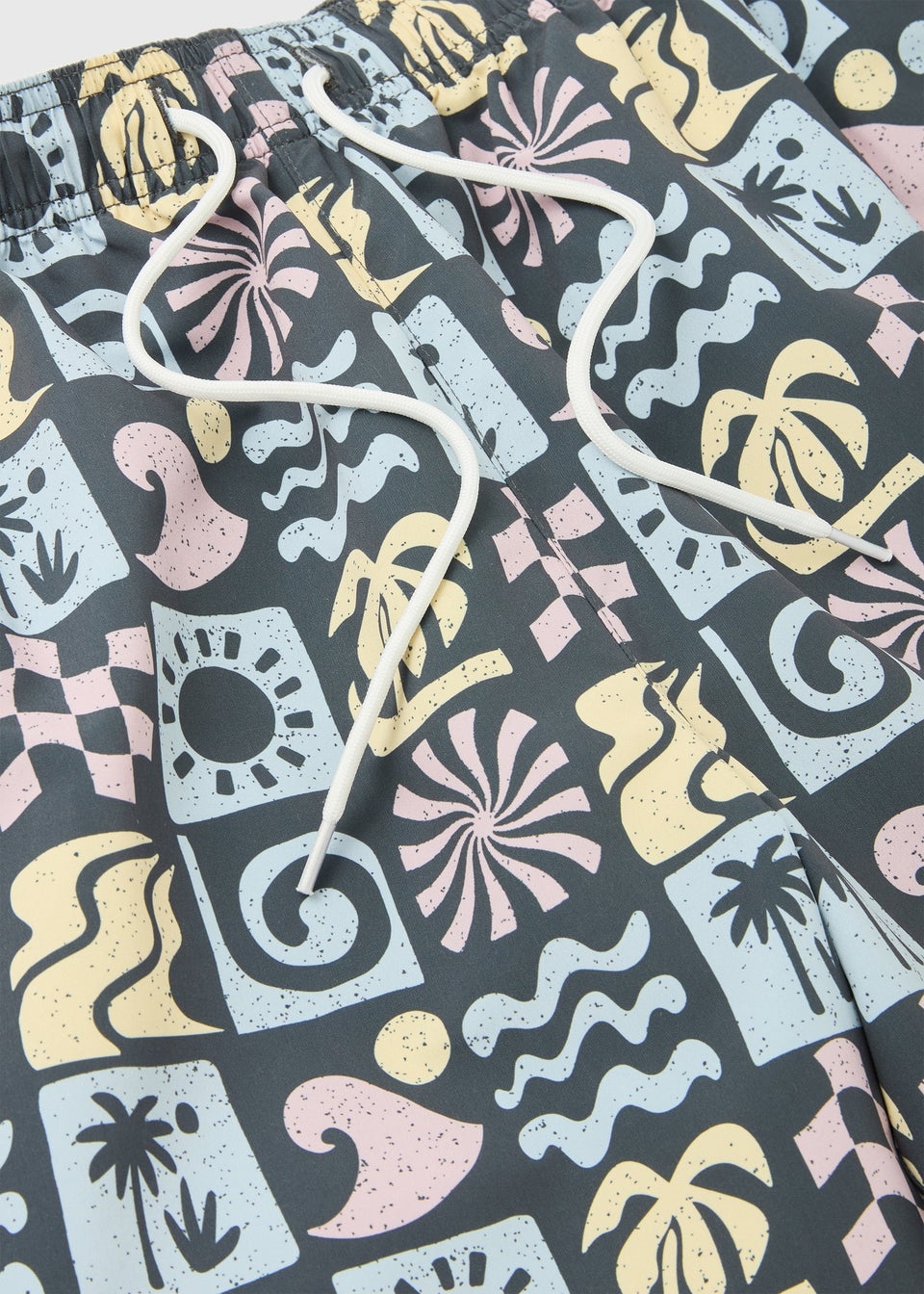 Tile Print Swimshorts