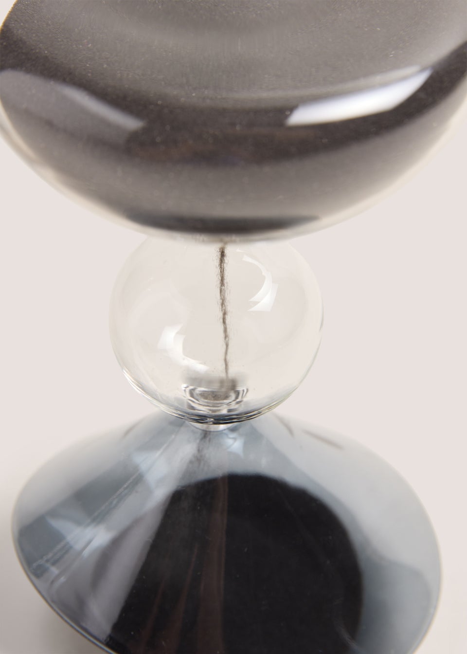 Black Angular Sand Timer (18.5cm x 10.6cm x 9.5cm)