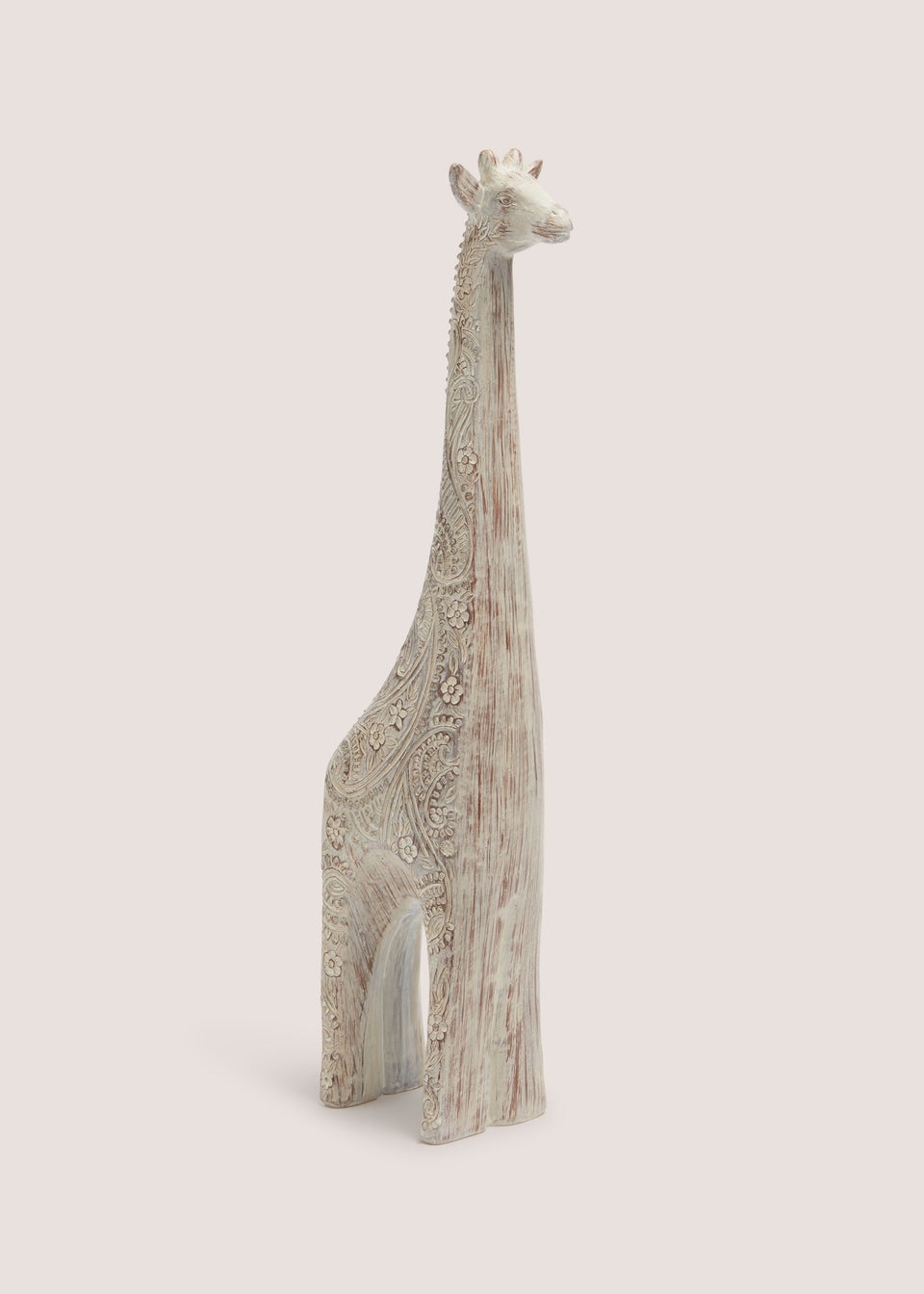 Grey Giraffe Ornament (29cm x 38cm x 40cm)