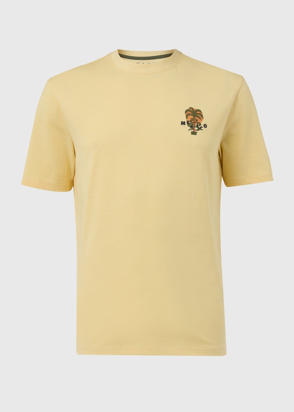 Yellow Mexico Snake Print T-Shirt