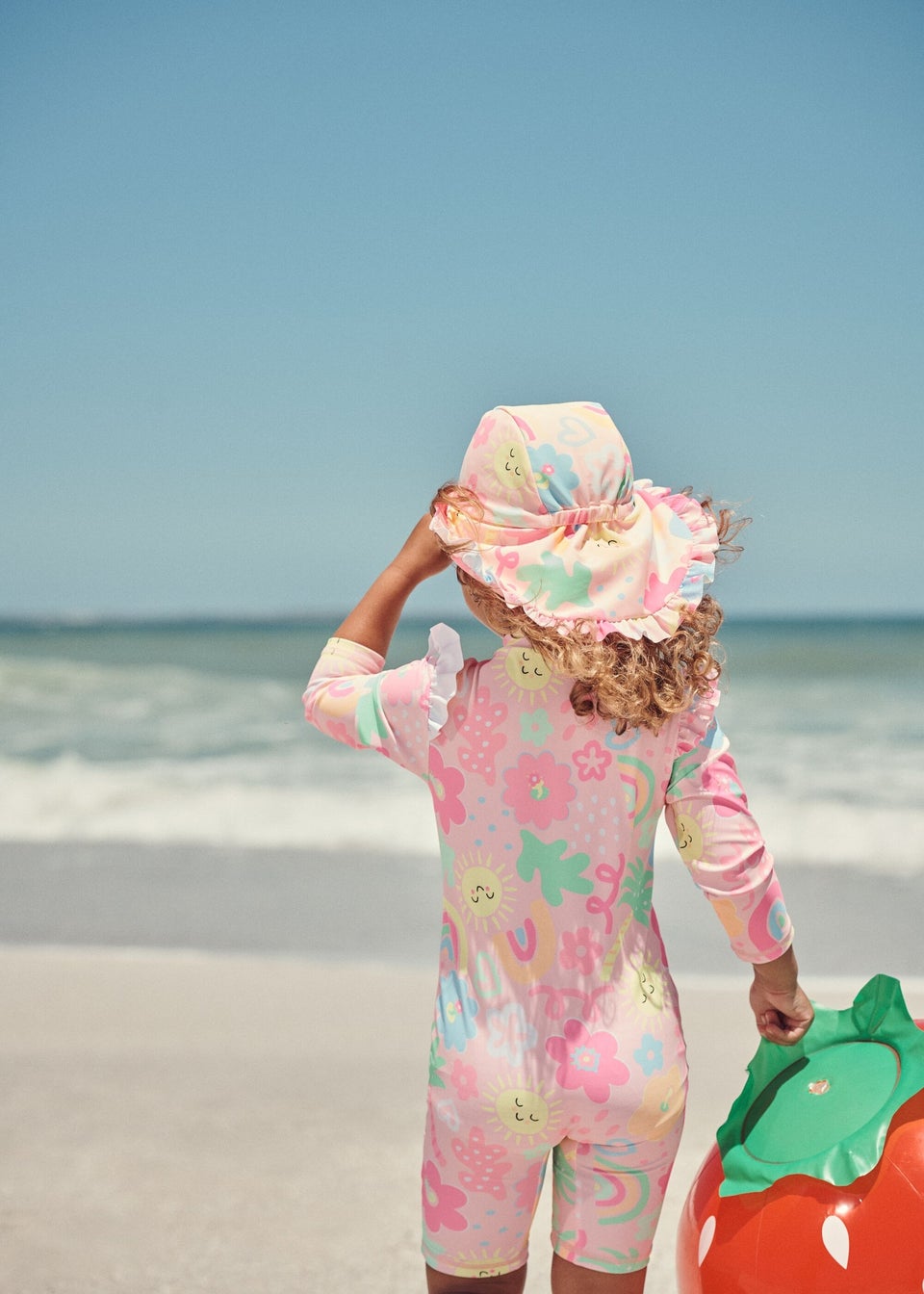 Girls Multicolour Swim Sun Keppi Hat (6mths-6yrs)