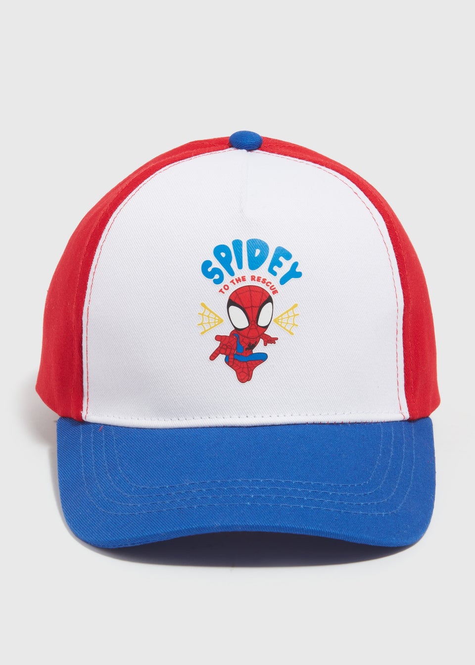 Marvel Kids White Spiderman Cap (3-10yrs)