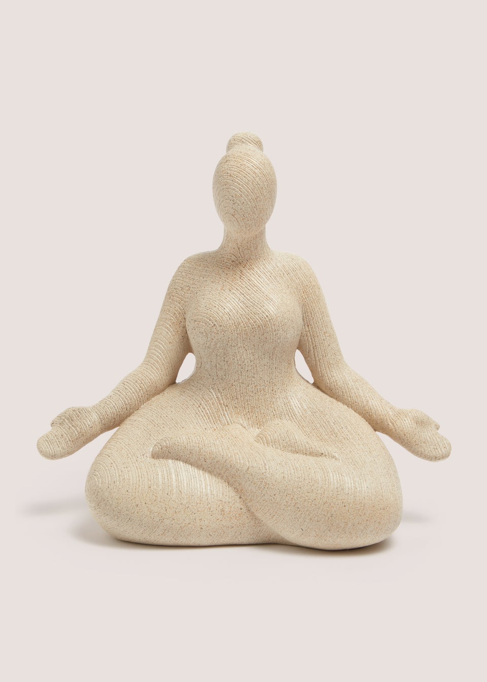 Cabana Curvy Yoga Lady (51cm x 45cm x 27cm) - Matalan