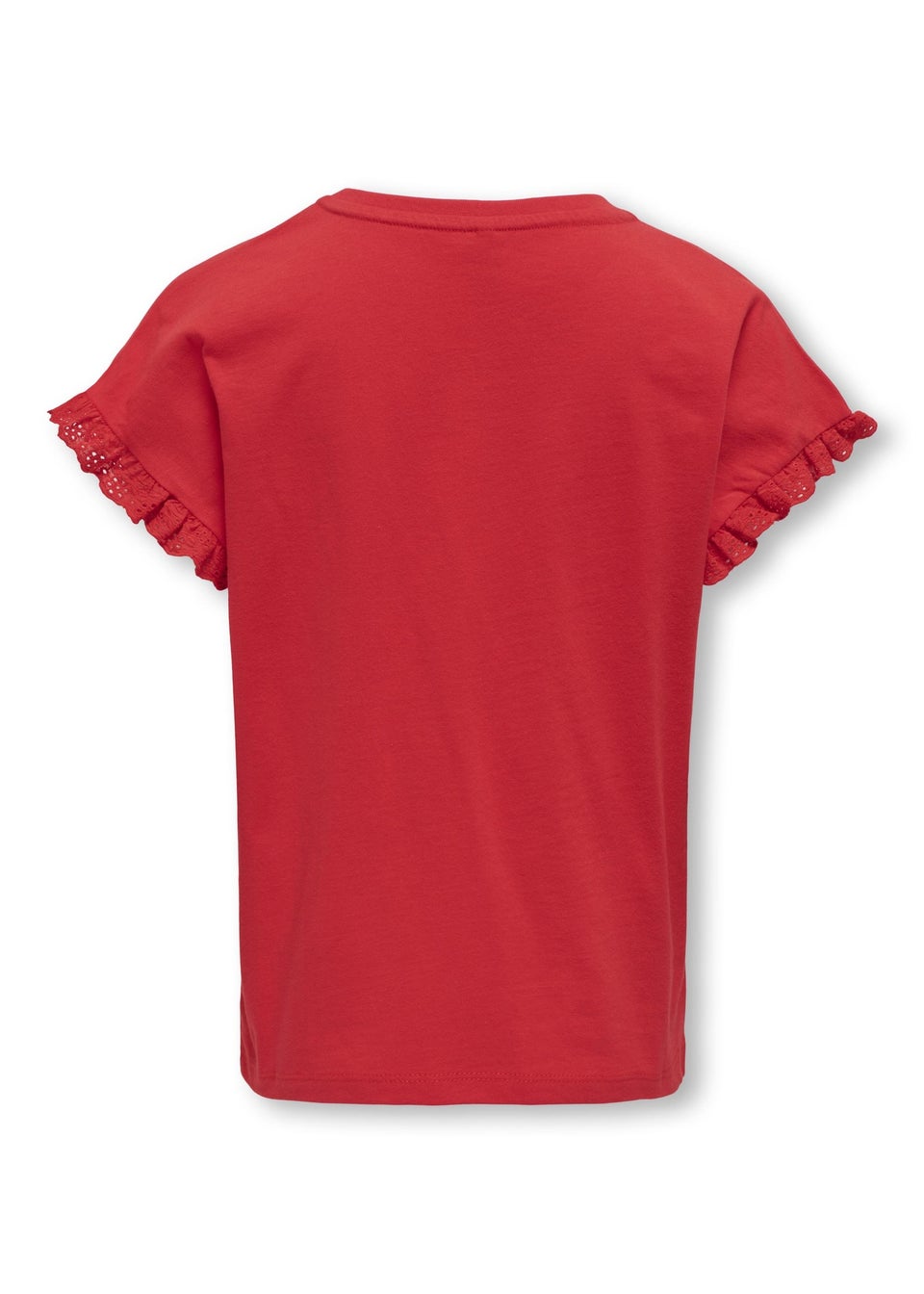 Girls Red Kogiris Embroided Top (5-14yrs)