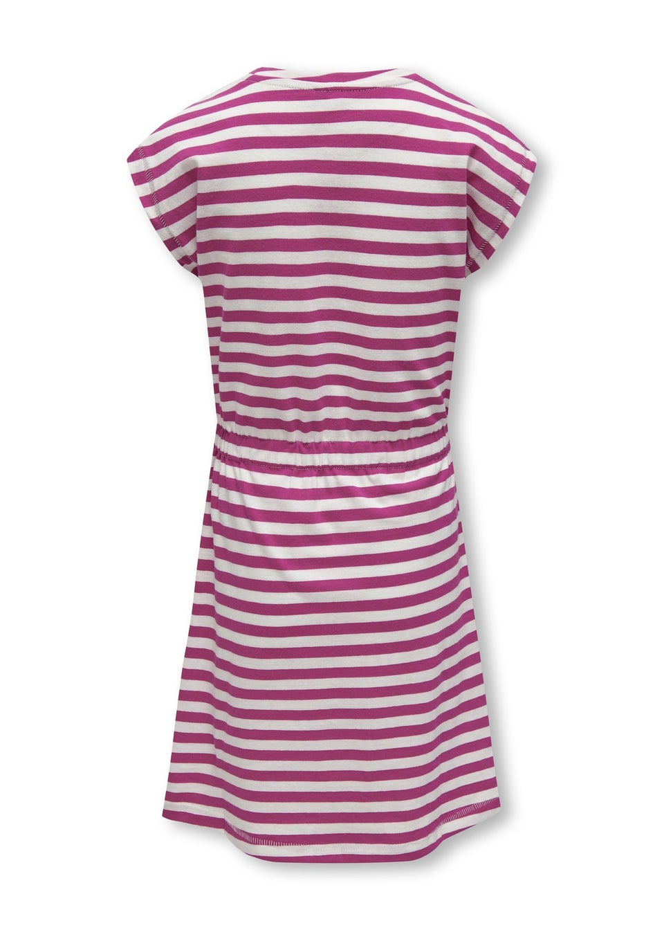 ONLY Girls Pink Stripe Mini Dress (5-14yrs)