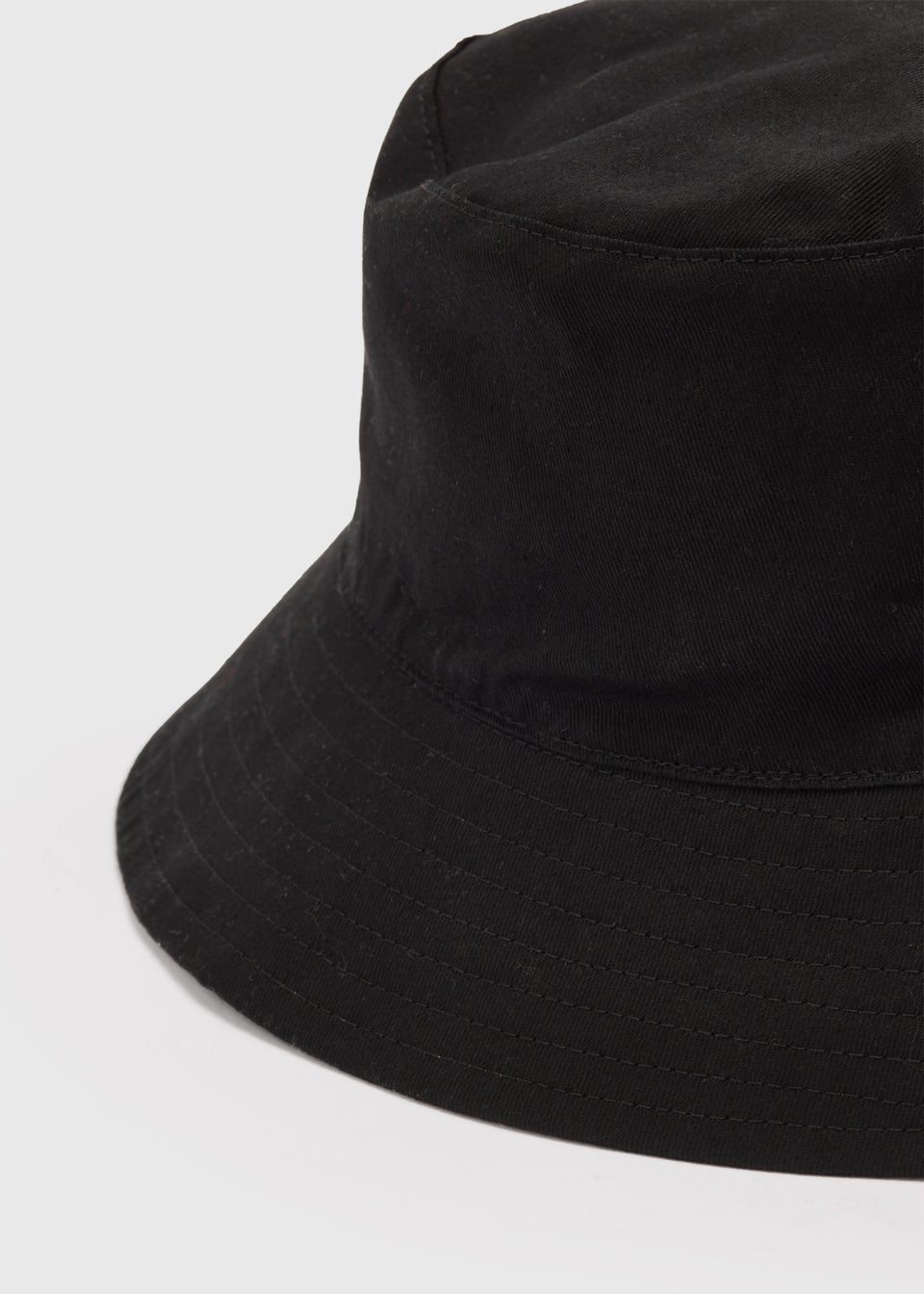Black Reversible Bucket Hat