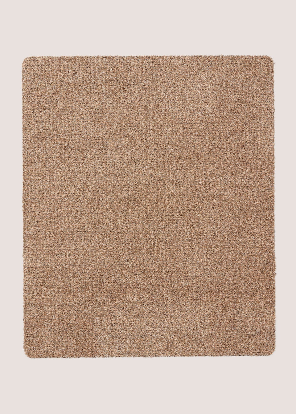 Brown Linen Plain Door Mat (80 cm x 95cm)