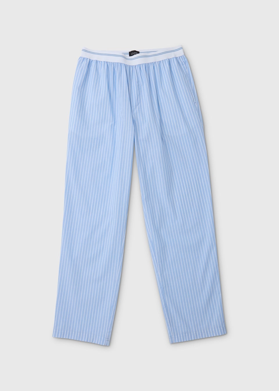 Blue Stripe Woven Pyjama Pants