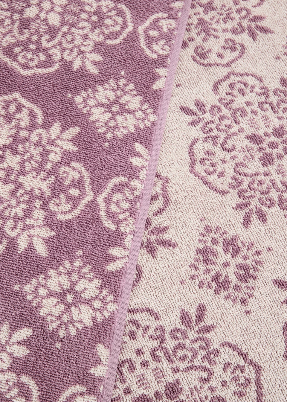 Purple Artisan Kilim Towel