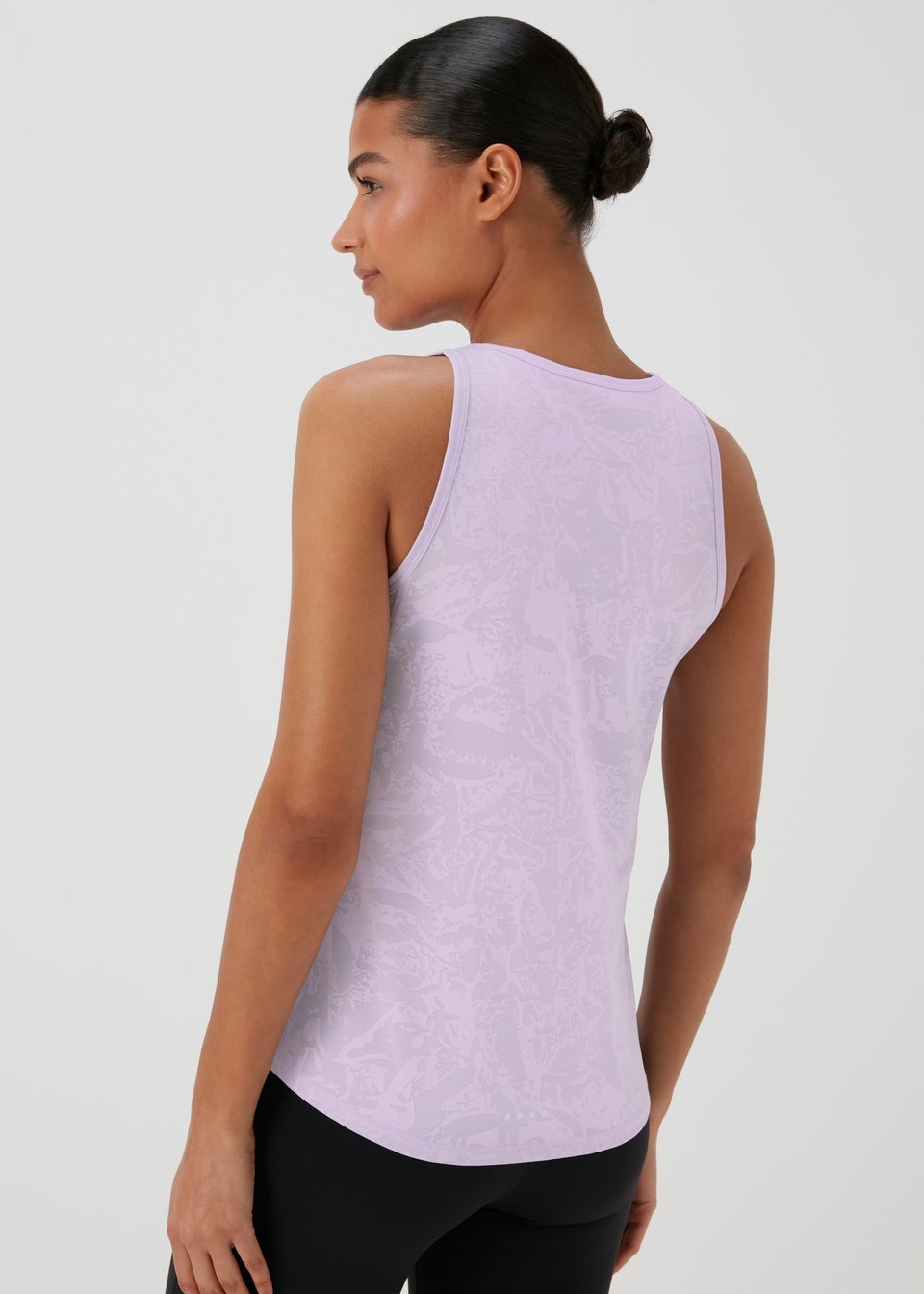 Lilac Jacquard Vest