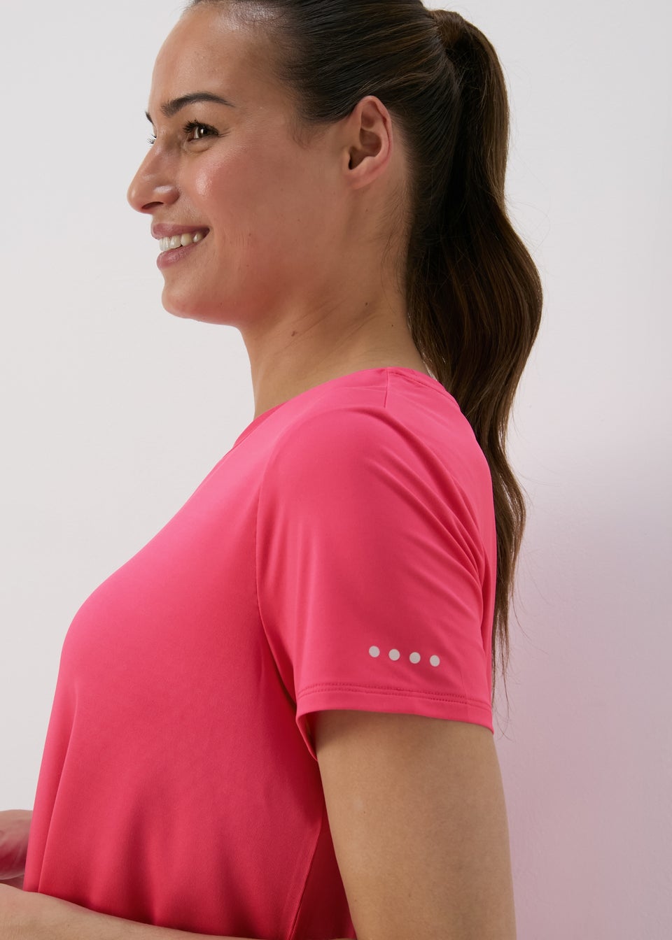 Souluxe Pink Longline T-Shirt