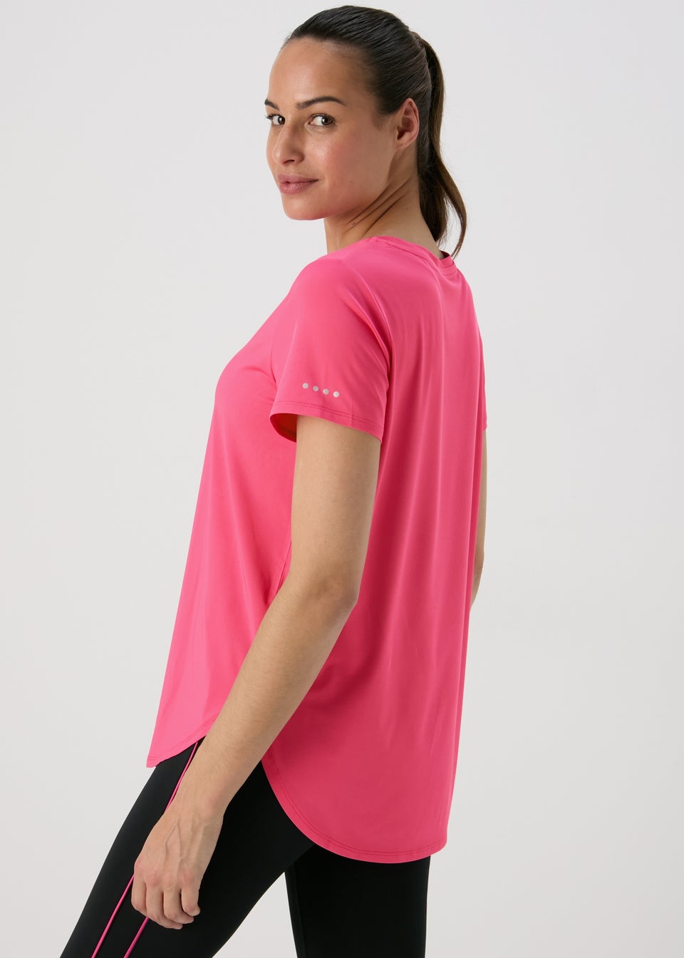Souluxe Pink Longline T-Shirt