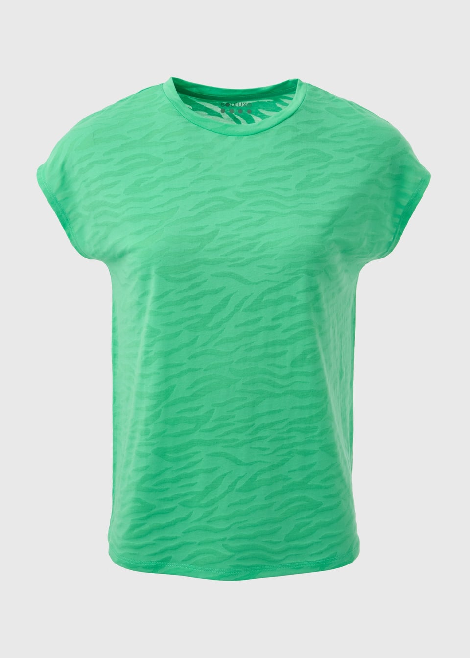 Souluxe Green Burnout T-Shirt
