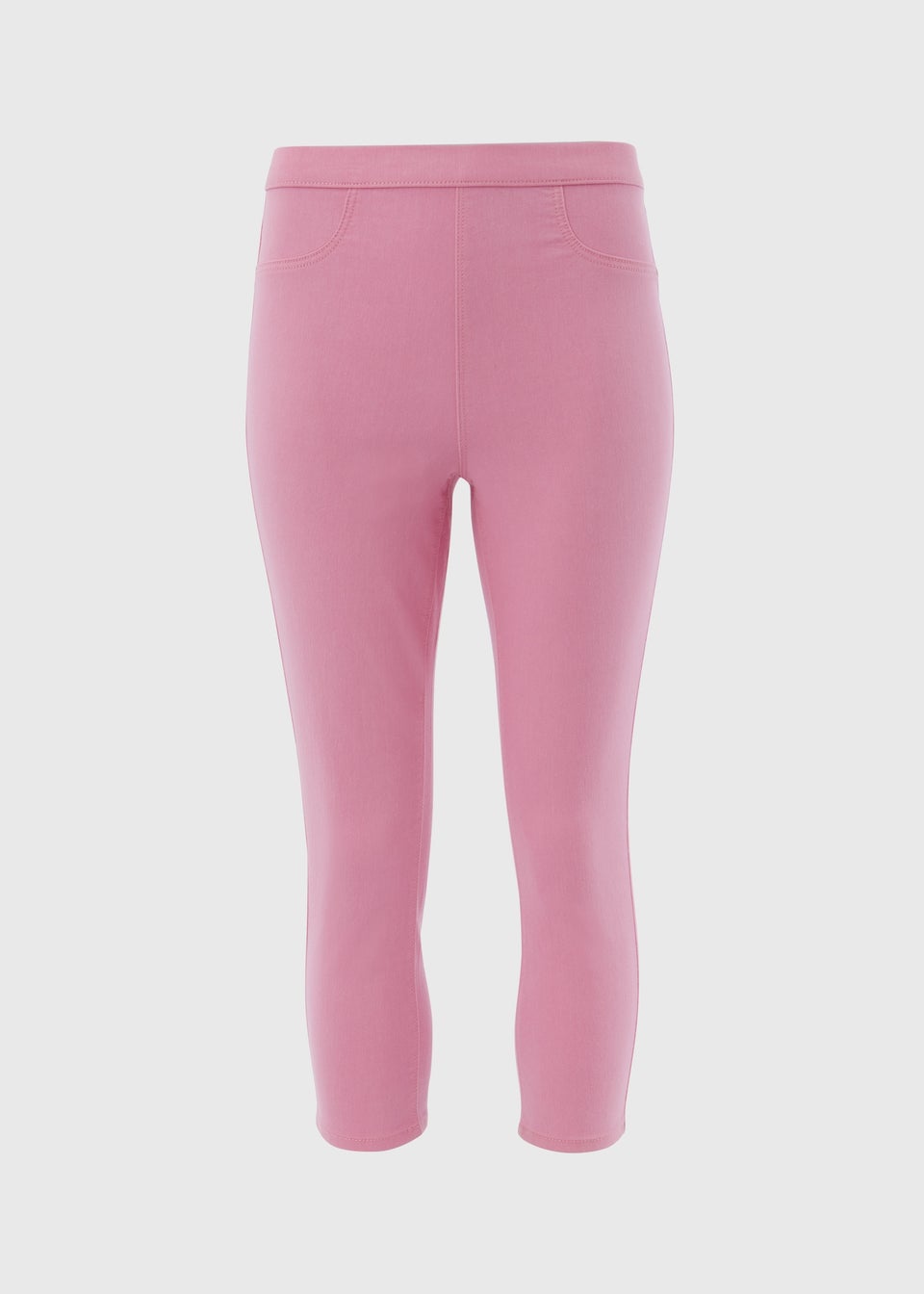 Pink Rosie Crop Jeggings