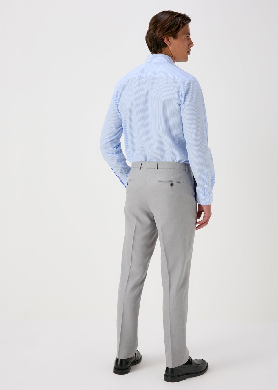 Taylor & Wright Grey Turner Tailored Fit Trousers